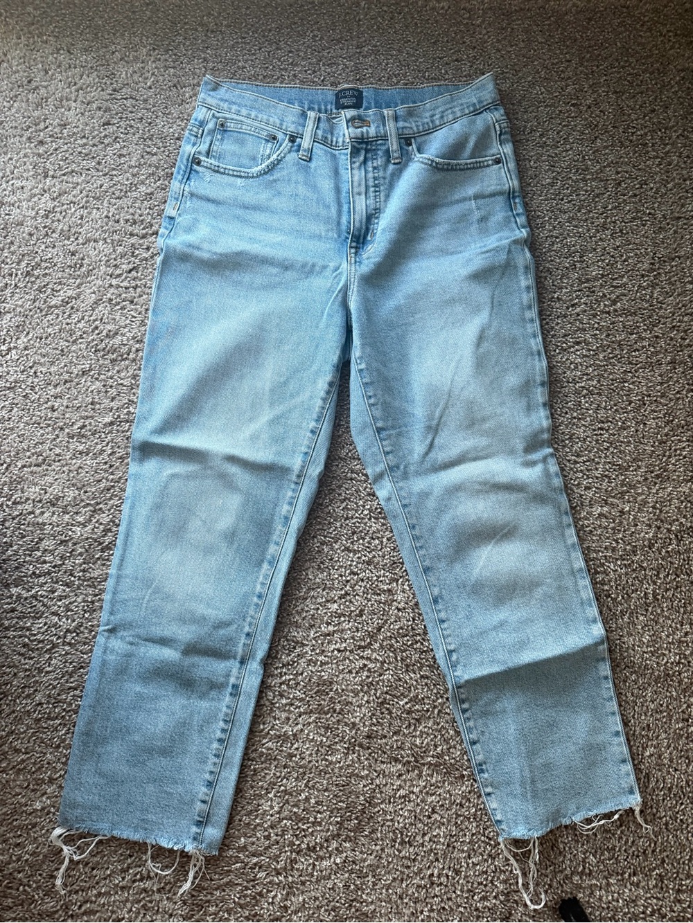 J.Crew Essential Straight Jean - Light Blue